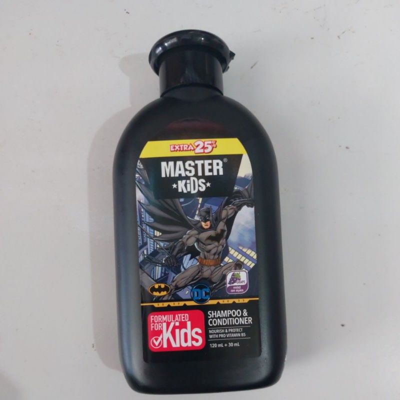 MASTER KIDS SHAMPOO &amp; CONDITIONER 120ML+30ML