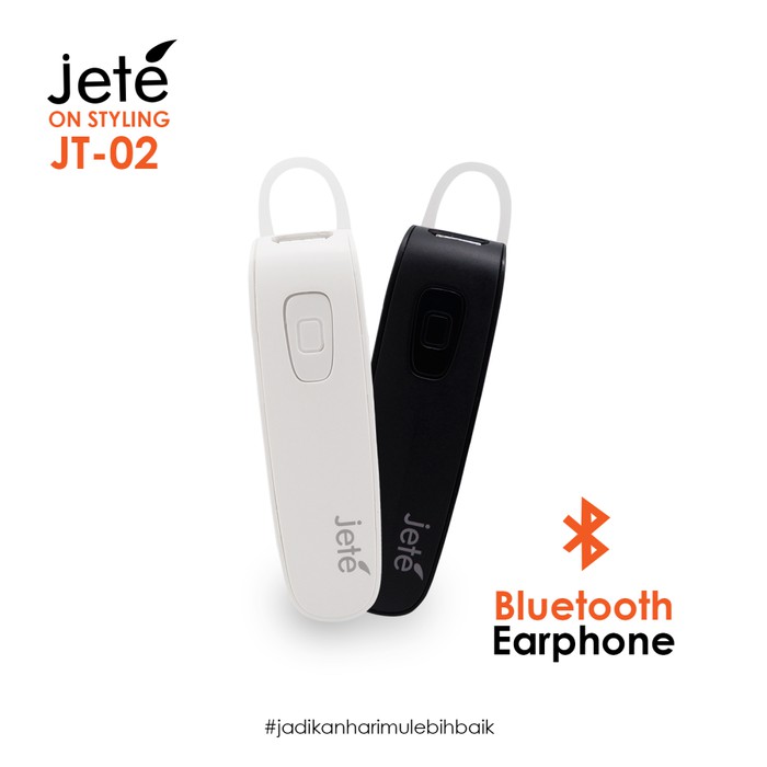 JETE 02 ON STYLING HEADSET BLUETOOTH GARANSI RESMI JETE INDONESIA TERMURAH