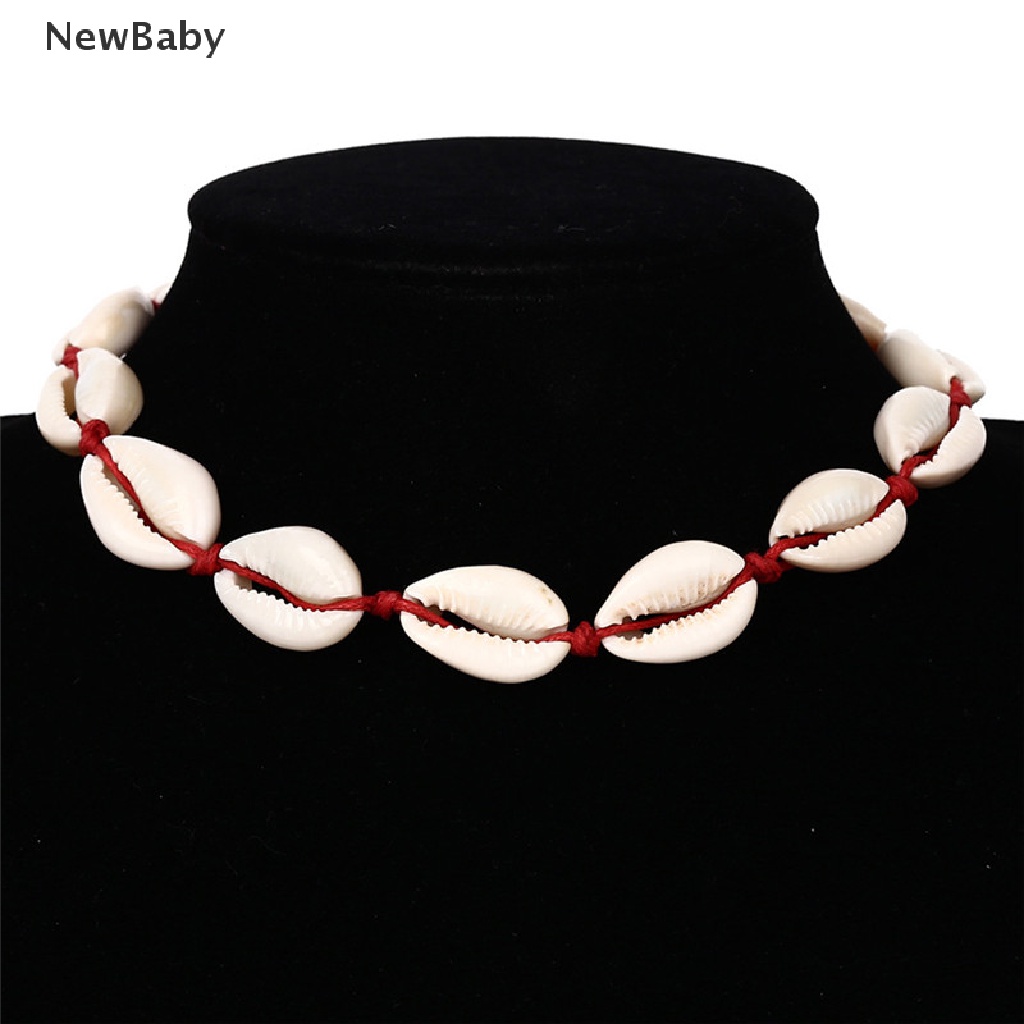 NewBaby Bohemian Sea Shell Conch Pendant Necklace Collar Choker Beach Charm Jewelry ID