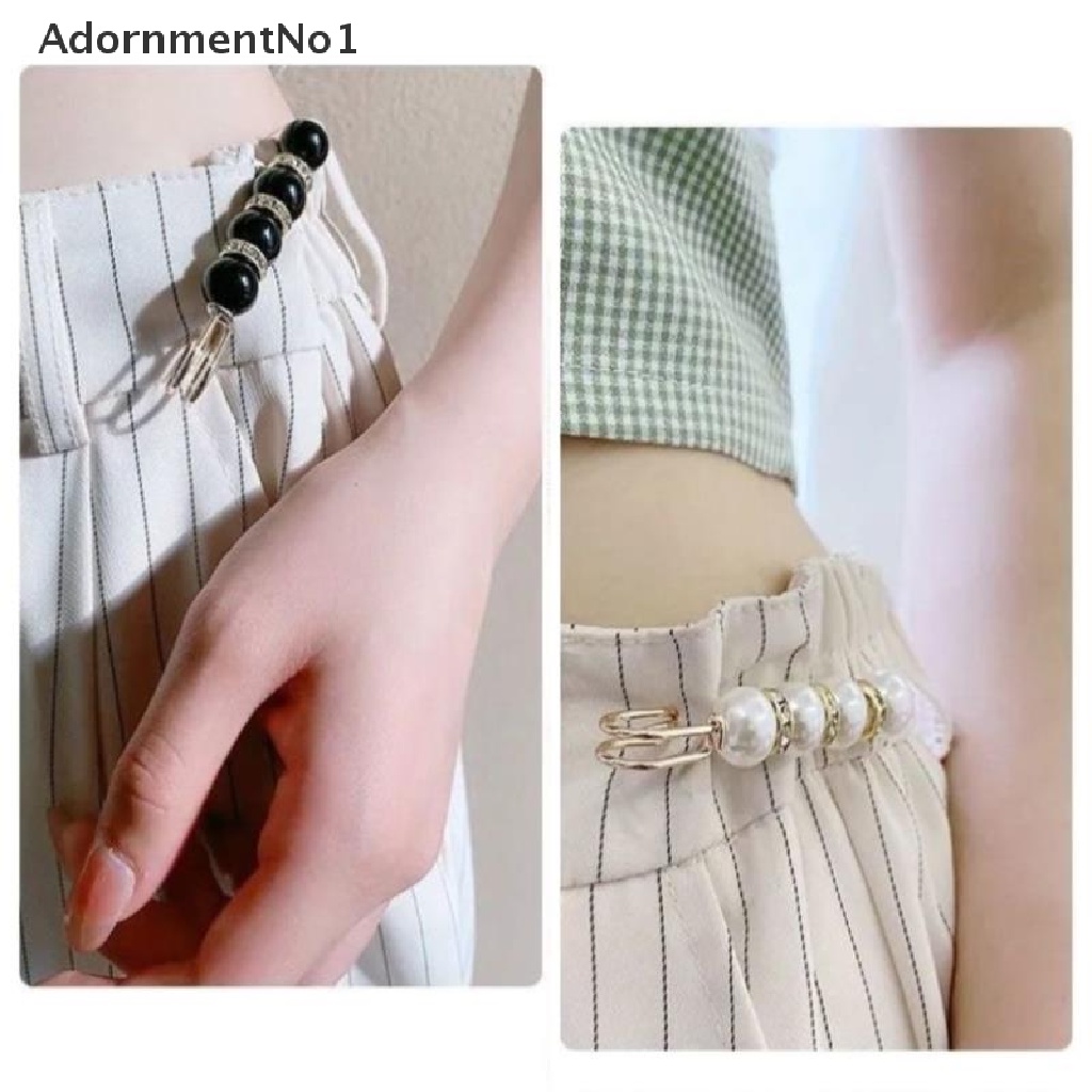 (AdornmentNo1) Bros / Pin Motif Bunga Aksen Mutiara + Hollow Untuk Aksesoris Wanita