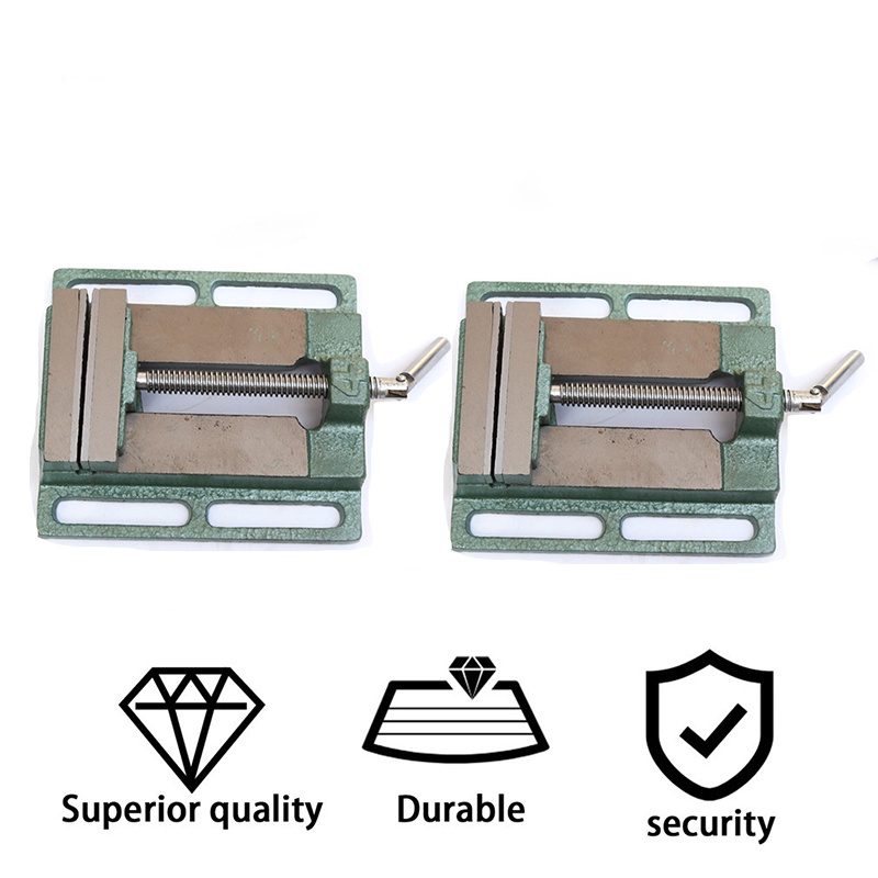 105MM-135MM drill press vise catok bor duduk ragum meja 4&quot; Tanggem Bor Duduk  Opening Size