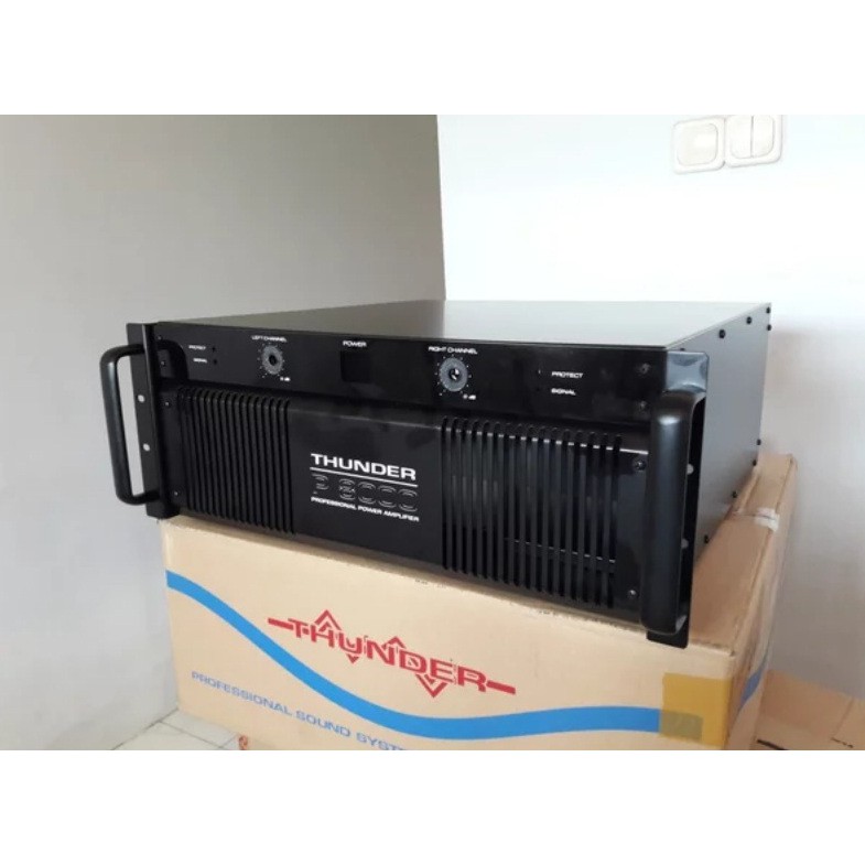 BOX POWER AMPLIFIER PROFESIONAL SOUND SYSTEM THUNDER TEBAL P8000 4U