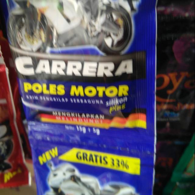 carrera poles motor sachet
