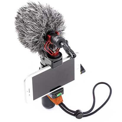 IDN TECH - Boya Shotgun Microphone for Smartphone &amp; DSLR - BY-MM1