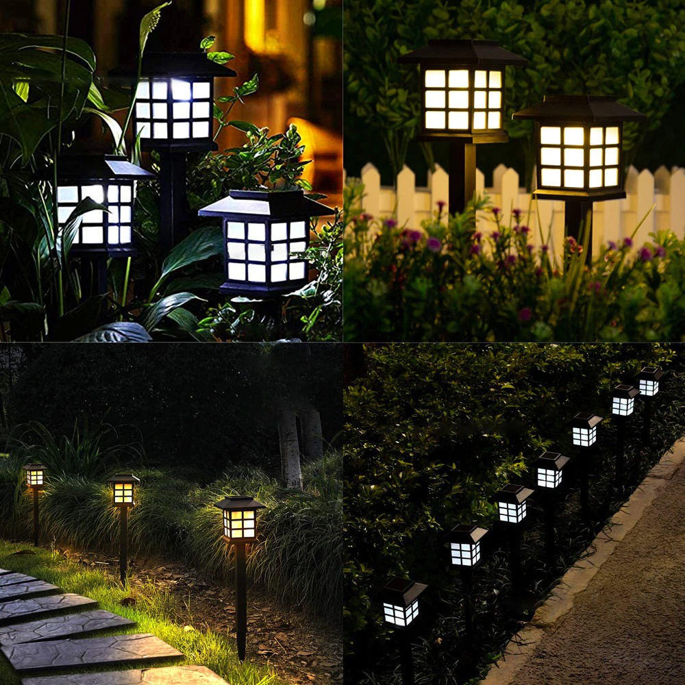 AIFENG Lampu Taman Solar Panel Garden Decoration Warm White Light - EM300 - Warm White