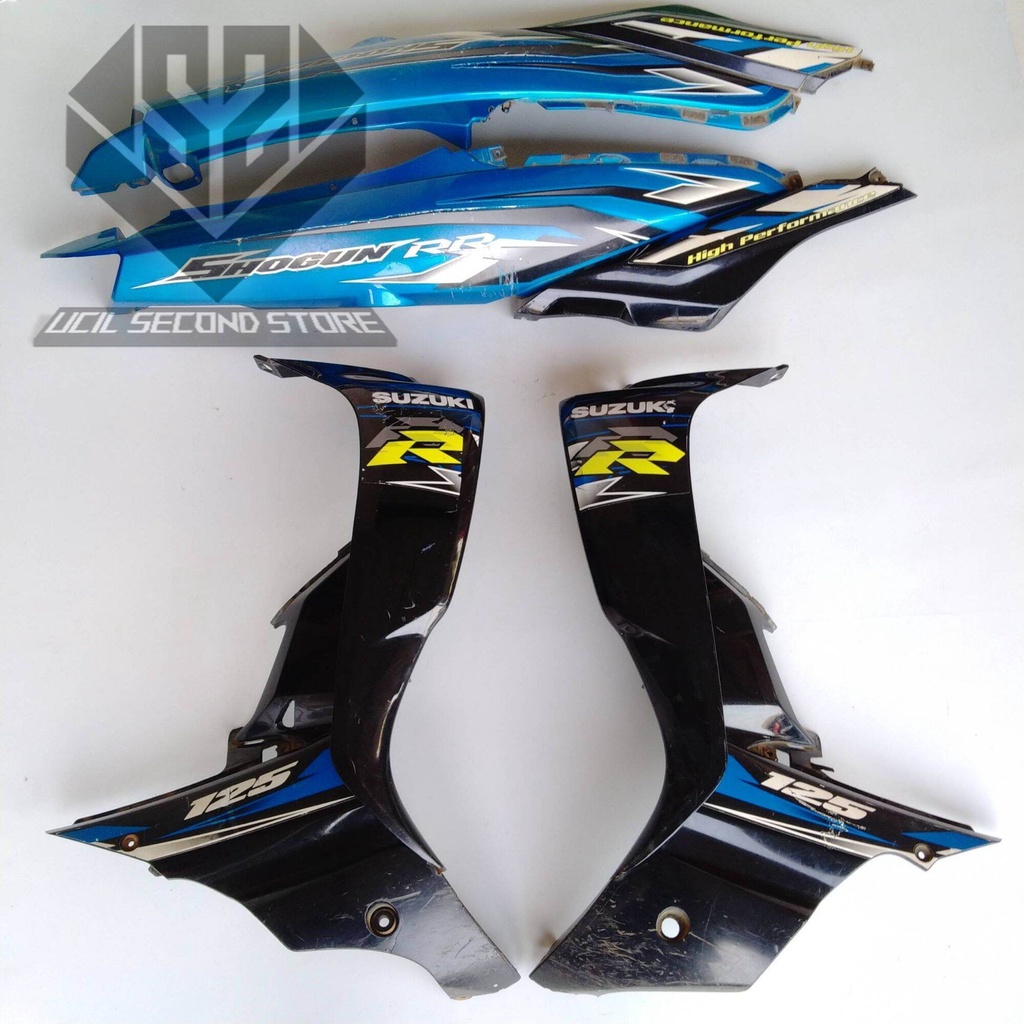 PAKET BODI BELAKANG DAN SAYAP SHOGUN 125 SP FL ROBOT BODI SHOGUN 125 SP FL SEKEN ORIGINAL