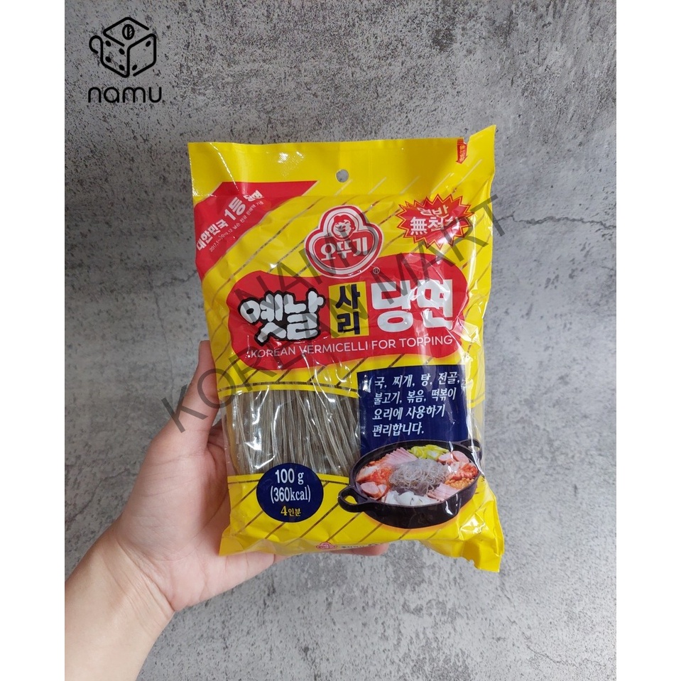 

Ottogi Korean Vermicelli for Topping 100gr Japchae Dangmyeon Dangmyun Sohun Korea