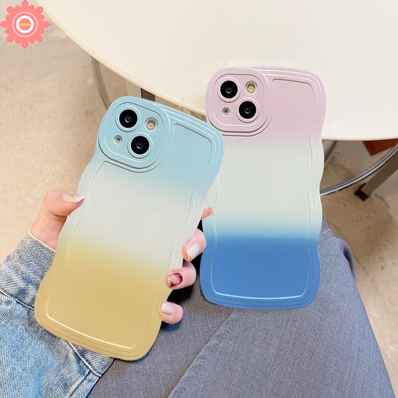 Soft TPU Case VIVO Y36 Y22 V20 V21 V23E Y75 Y55 T1 Y35 Y21 Y12 Y20 Y15s Y16 Y12i Y21s Y15A Y21A Y1s Y15 Y91 Y30 Y12s Y11 Y21T Y50 Y17 Y91C Y93 Y30i Soft Case Gradasi Warna-Warni