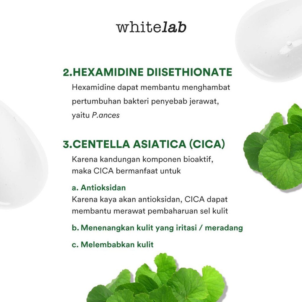 Whitelab Acne Calming Serum (Improved Formula)