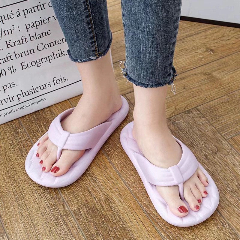 ☀ Sunly ☀ SJ012 Sandal jepit wanita unik lucu / sandal flip flop anti slip kekinian 2022 import