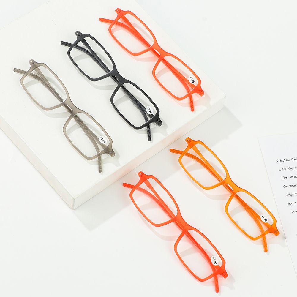 Lily Kacamata Baca Unisex Elegan Vintage Ultra Tipis Frame