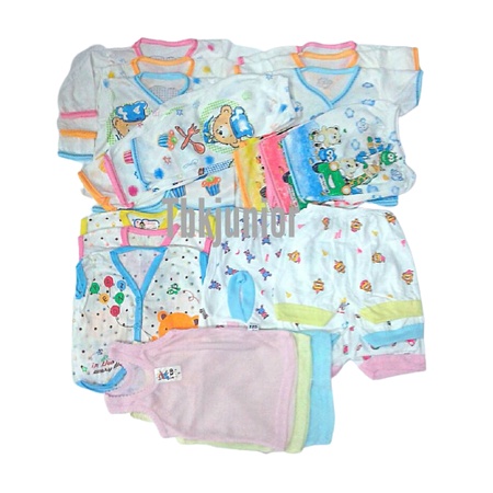 paket perlengkapan bayi baru lahir new born lengkap / paket hemat baju bayi baru lahir