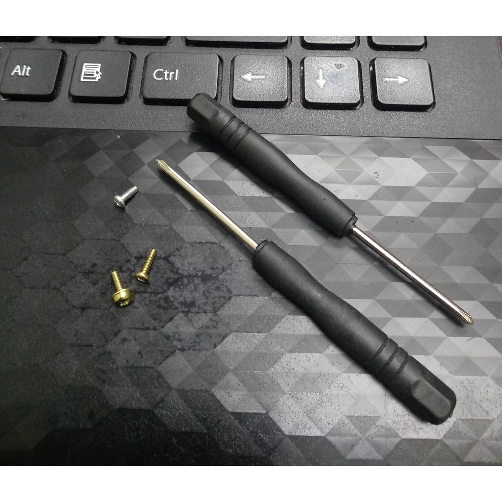 Obeng Laptop - kaca mata (Obeng Kembang Kecil) 2 pcs Obeng Plus / Kembang Serbaguna