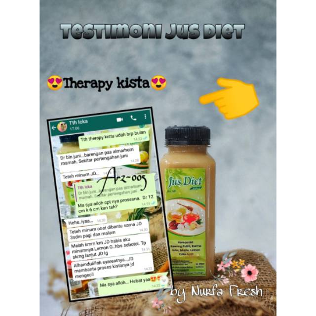

Jus diet Nurfa fresh