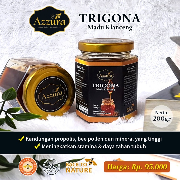 

Madu Trigona Hitam / Putih 200gr - 350gr