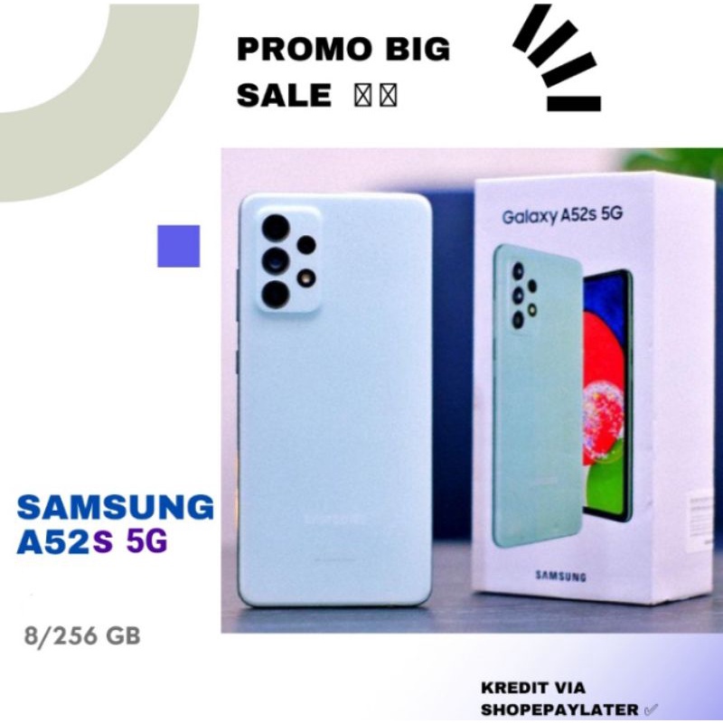 SAMSUNG A52s 5G 8/256 GB NEW SEGEL