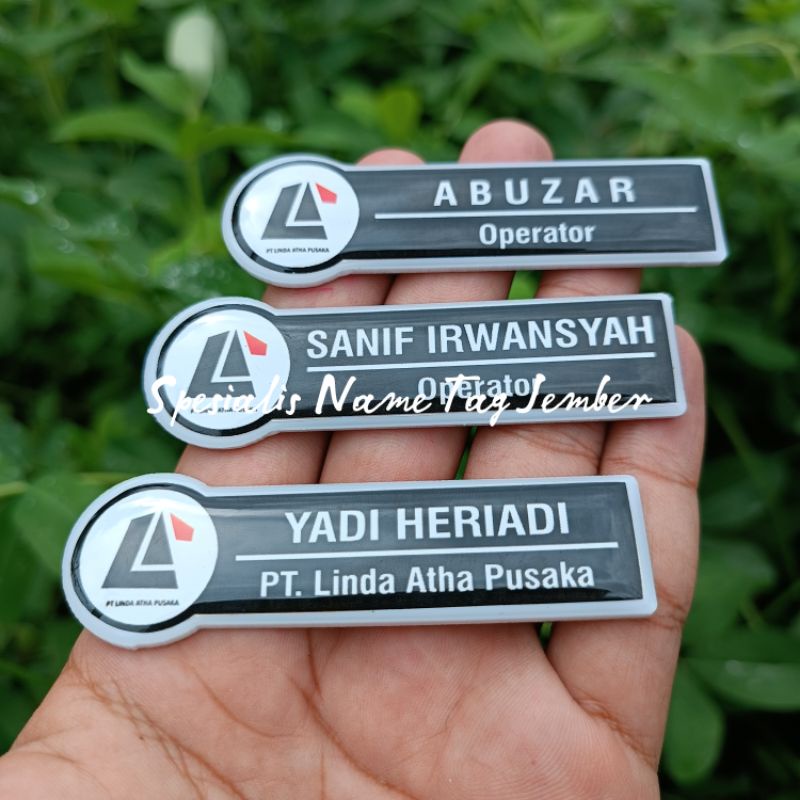 

MURAH !! Nametag Nama Dada Name Tag Papan Nama Dokter Bidan Sekolah Perusahaan Mahasiswa Perawat Apoteker Nakes