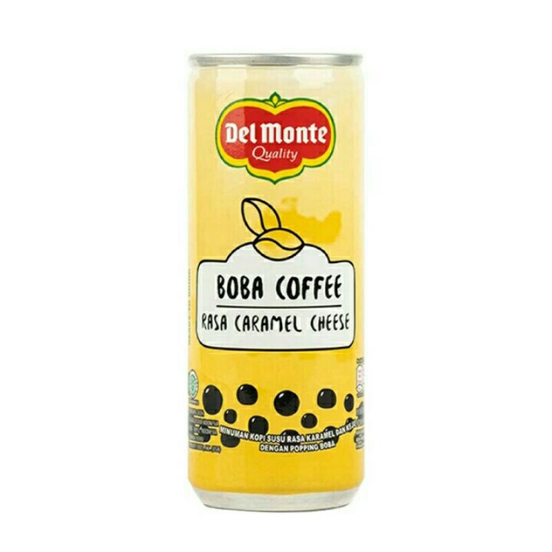 

Del Monte Boba Coffee CaramelCheese 240 ml