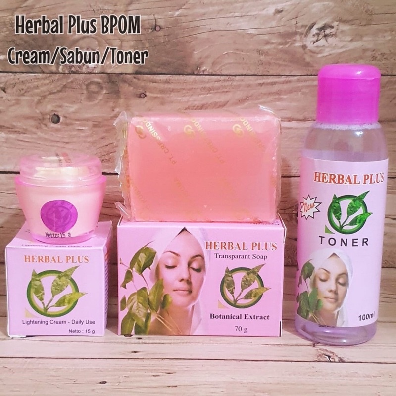 BISA COD - HERBAL PLUS SKINCARE ORIGINAL BPOM