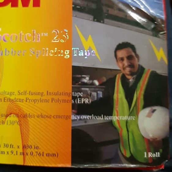 Scotch 23 Rubber 3M isolasi