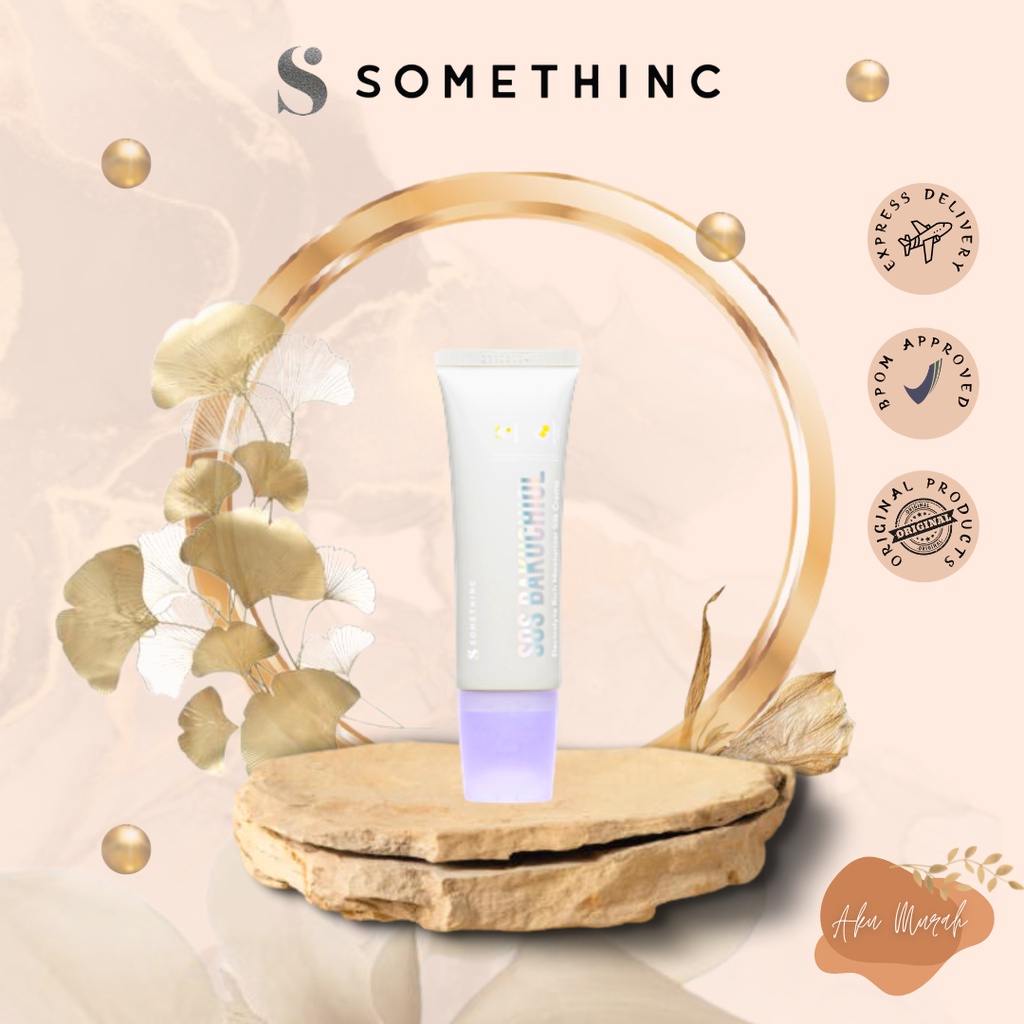 ✨ AKU MURAH ✨ SOMETHINC SOS Bakuchiol Electrolyte Rich Moisturizer Silk Creme 25 gr BPOM