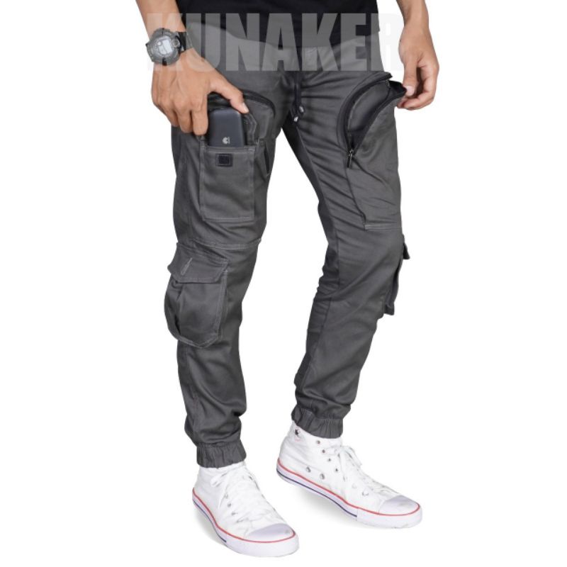 TERBARU Celana Jogger cargo pria premium , celana Jogger pria , celana cargo pria