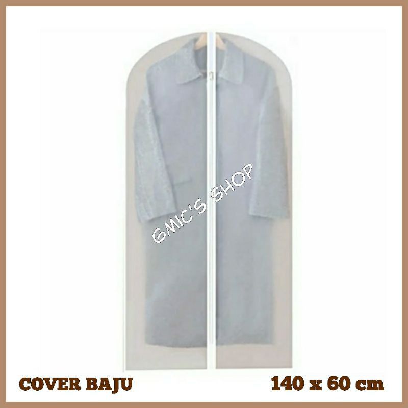 Cover baju pakaian jas peva pelindung baju jas gaun peva anti air