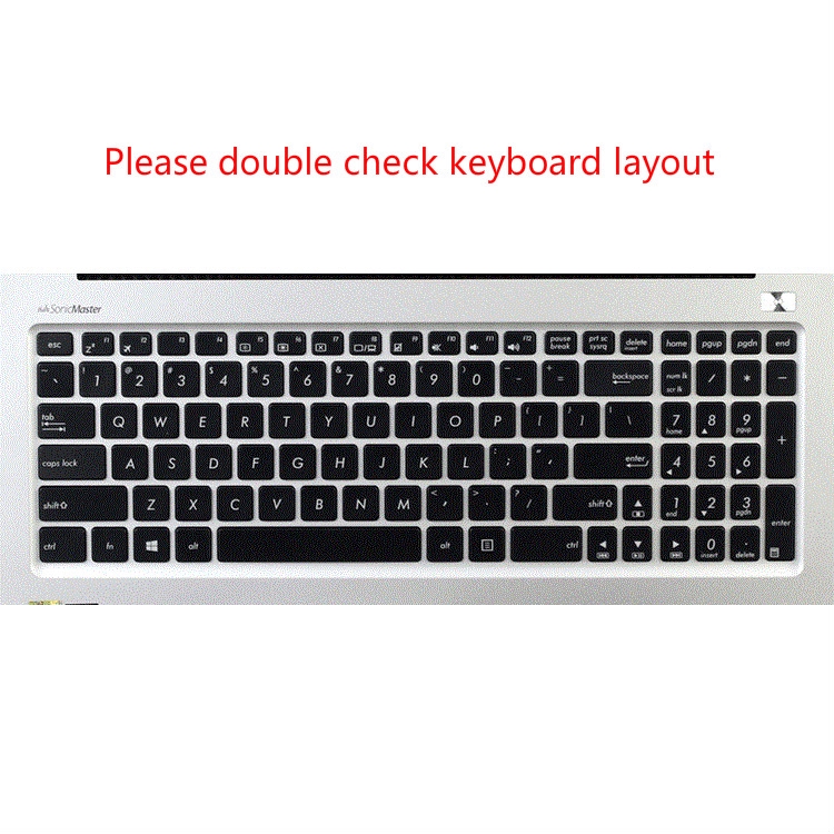 Casing Silikon Ultra Tipis Lembut Pelindung Keyboard Laptop Asus Fl8000Uf8550 I7 15.6 Inch