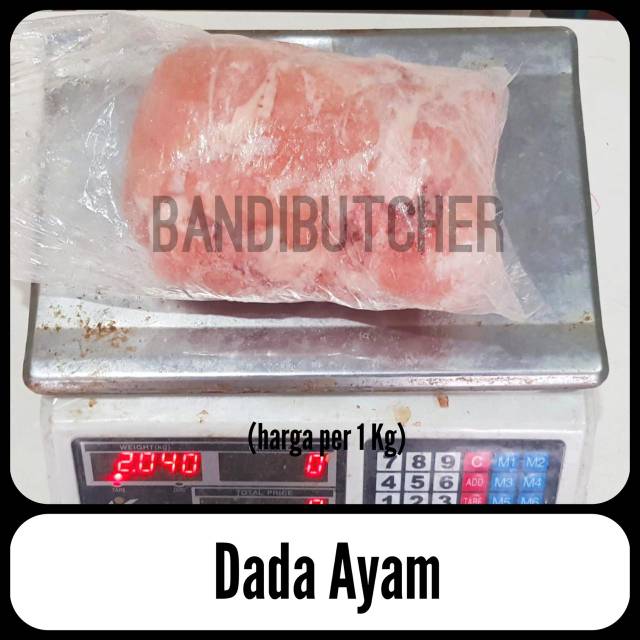 Fillet Dada Ayam / BLD / Boneless Dada tanpa Kulit dan Tulang / Fillet Ayam Bagian Dada Murah Bandi