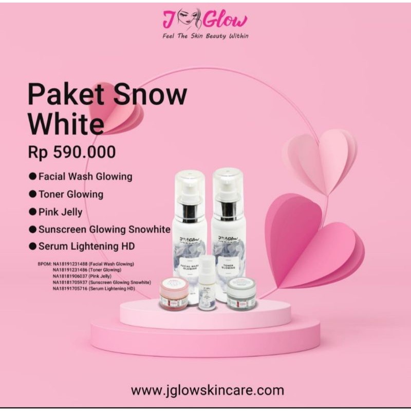 Jglow paket snow white