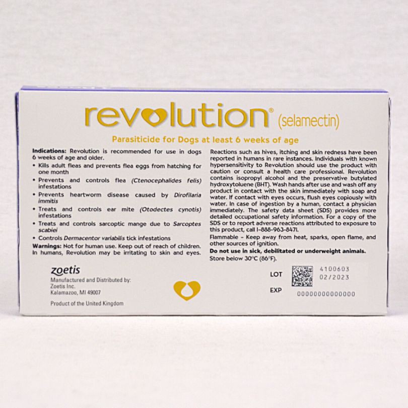 

REVOLUTION Obat Kutu Anjing PURPLE 0,25ml 1pcs