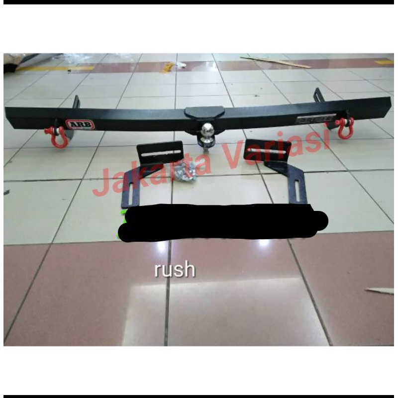 Towing bar besi bumper belakang ARB mobil Rush/ all new rush