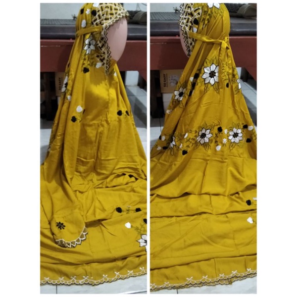 Dewasa : Aneka terusan bordir, sulam benang, dan sulam pita