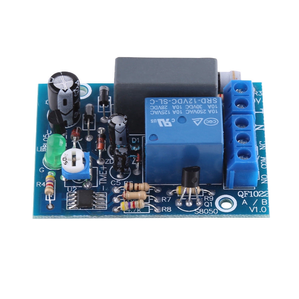 [IN STOCK/COD]AC 220V Timer Relay Delay Module Adjustable Timing Turn On/Off Switch Board