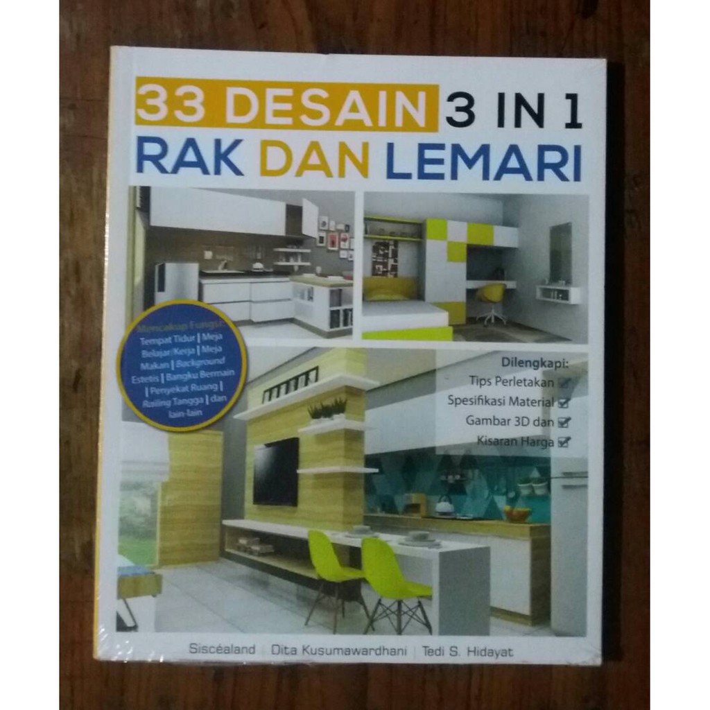 BUKU 34 DESAIN RAK DAN LEMARI MULTIFUNGSI Ft Shopee Indonesia