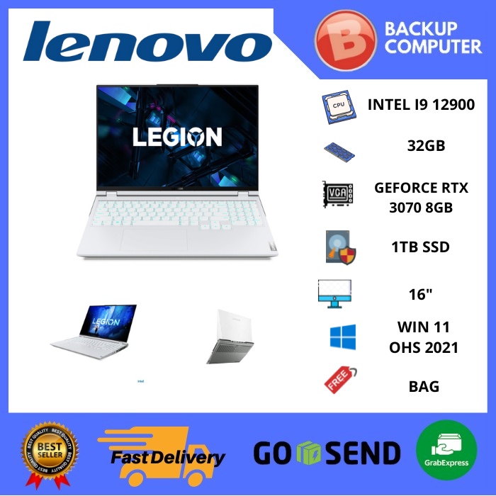 LAPTOP LENOVO LEGION 5 Pro 16ARH7H 82RF00E4ID i9-12900H