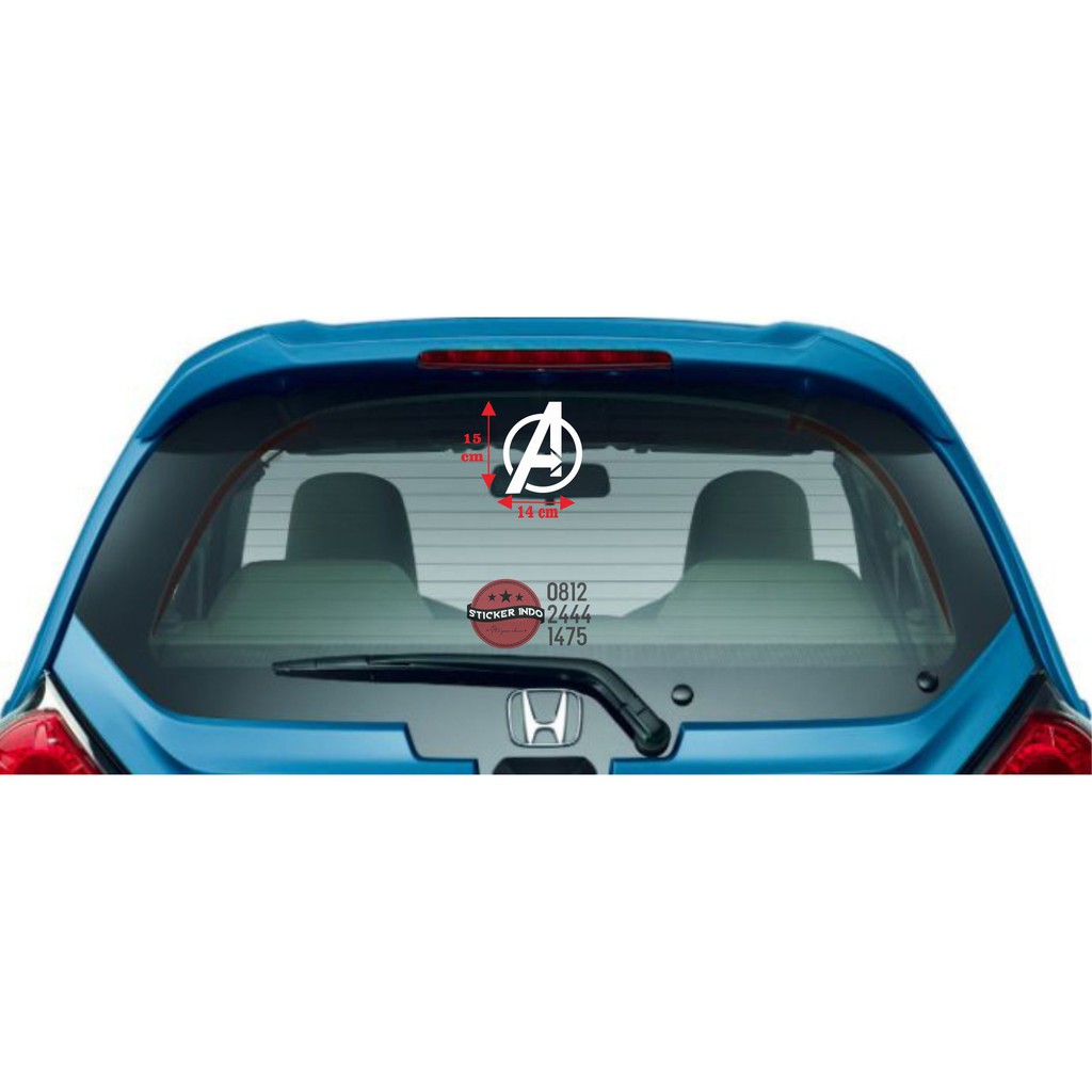 Sticker Stiker Mobil Dinding Avengers Shopee Indonesia