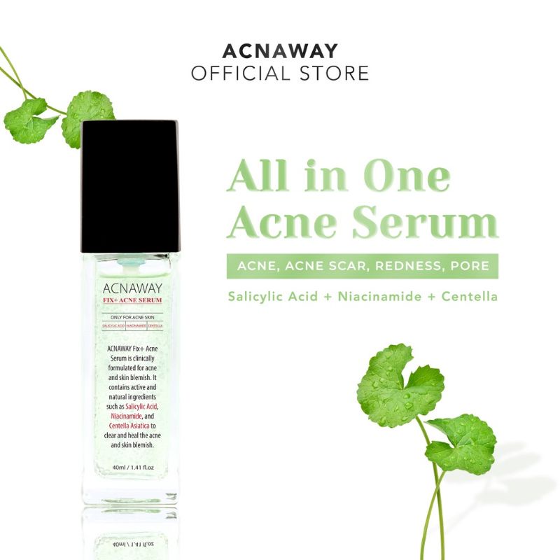 (BPOM) ACNAWAY Fix + Acne Serum
