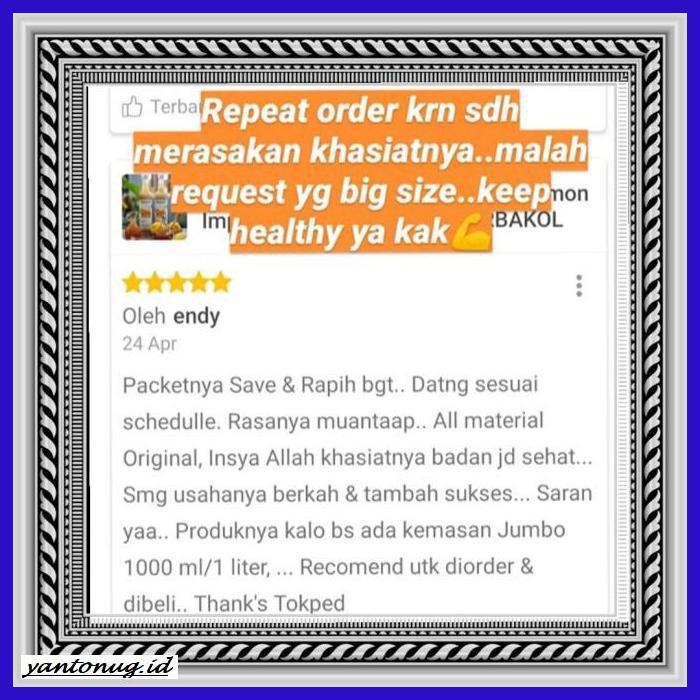 

OBAT-HERBAL- JUS HERBAL BAWANG PUTIH+JAHE+LEMON IMPORT+CUKA APEL+MADU HERBAKOL -HERBALITY.