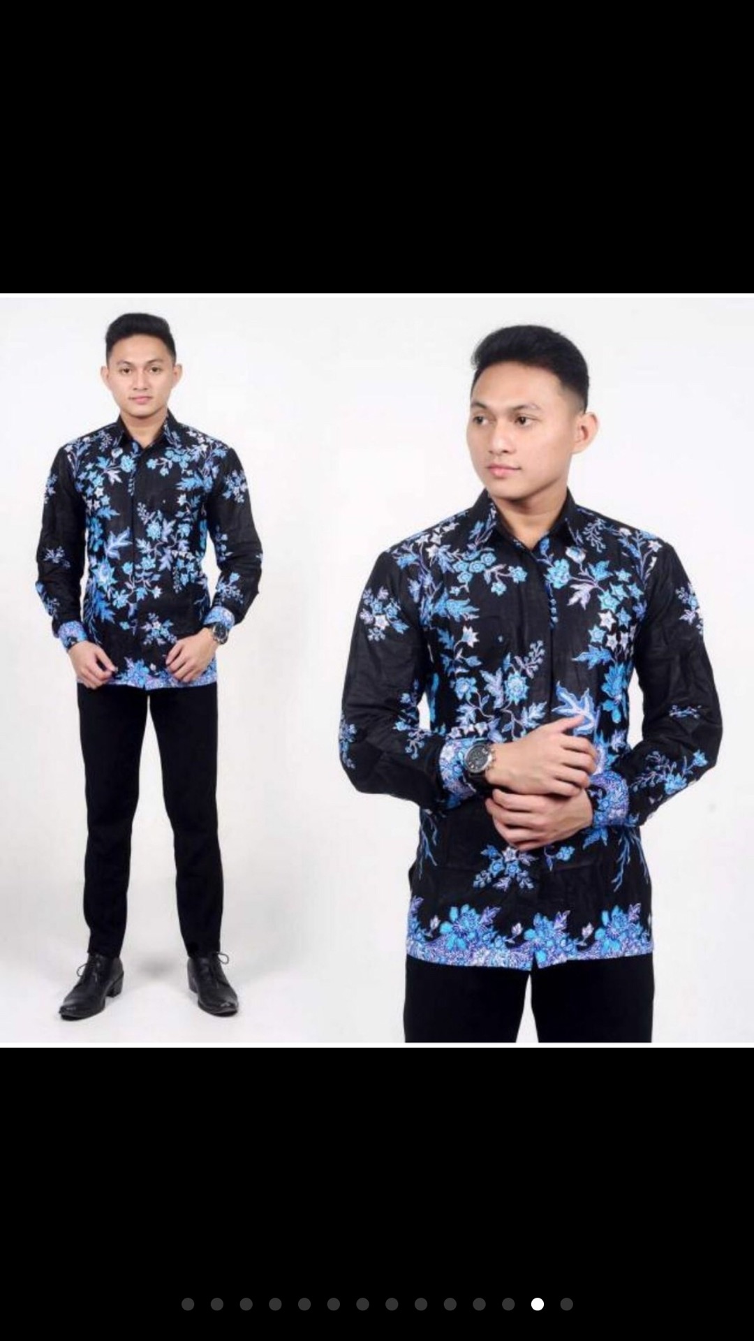 M, L, Xl, Xxl Kemeja Batik Pria Lengan Panjang Batik Original Best Seller Abadi Batik Keluarga