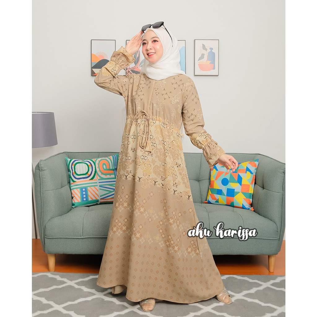 Montana Dress Ori Aku Karissa / Gamis Aku Karissa Terbaru / Gamis Terbaru Aku Karissa