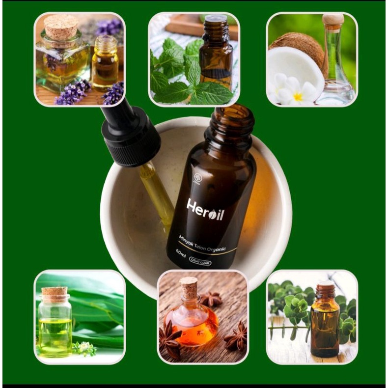 HEROIL MINYAK TELON HERBAL ESSENTIAL OIL