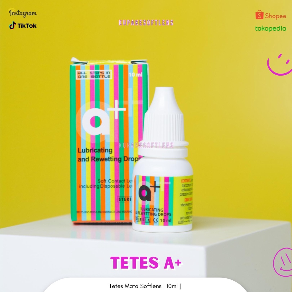 TETES A+ Cairan Tetes Mata Softlens