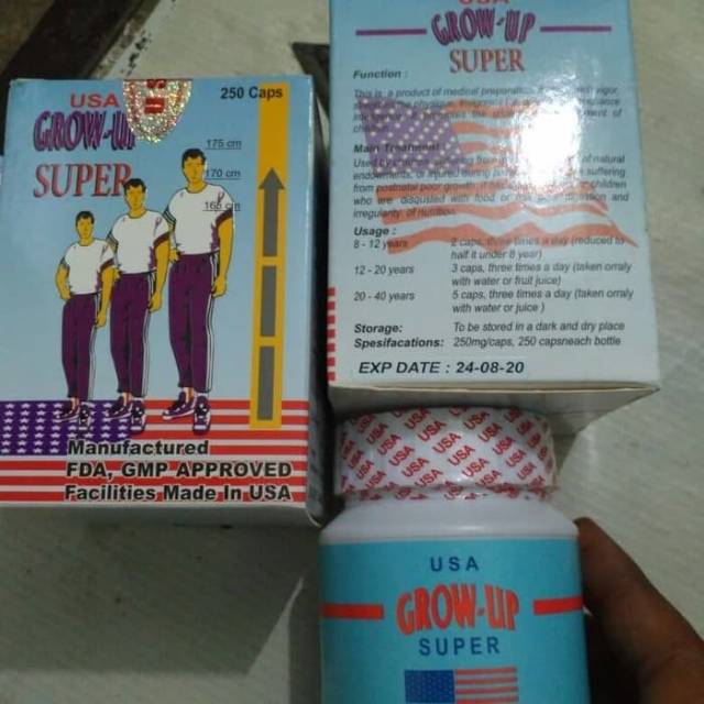 Peninggi badan grow up USA