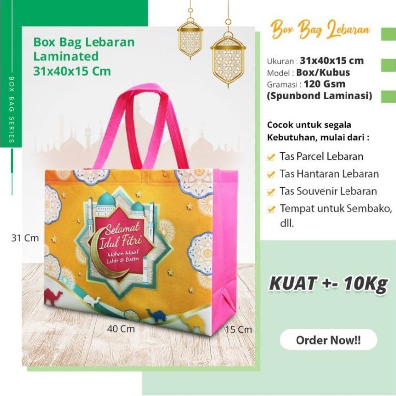 

Tas Parcel Bingkisan Lebaran Selamat Hari Raya Idul Fitri