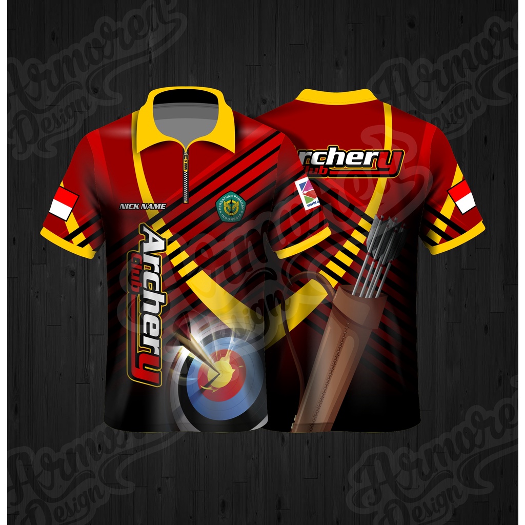 KAOS JERSEY PANAHAN / BAJU JERSEY ARCHERY / KAOS JERSEY ARCHERY DESIGN SUKA SUKA