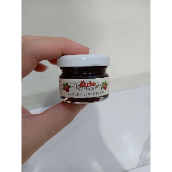 

D'arbo All Natural Fruit Spreads Strawberry Jam/mini jam/selai strawberry/import