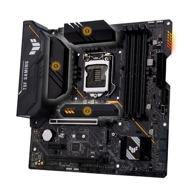 ASUS TUF GAMING B560M-PLUS WIFI - Intel Motherboard LGA1200