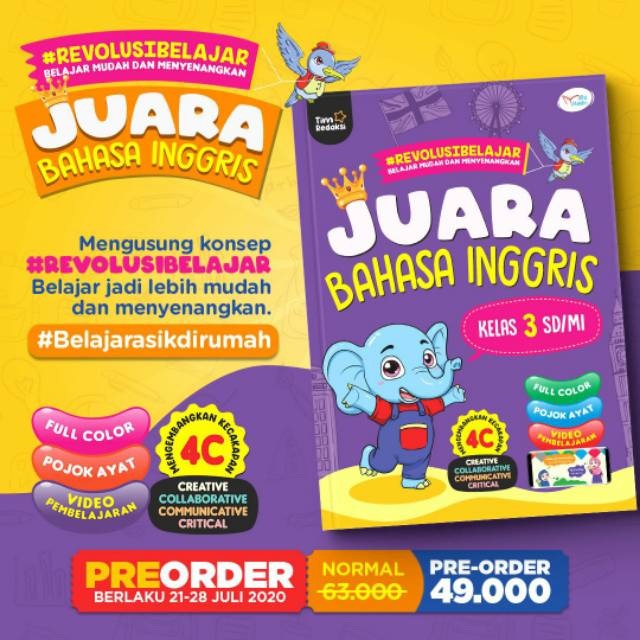 Bahasa Inggris Kelas 3 Shopee Indonesia