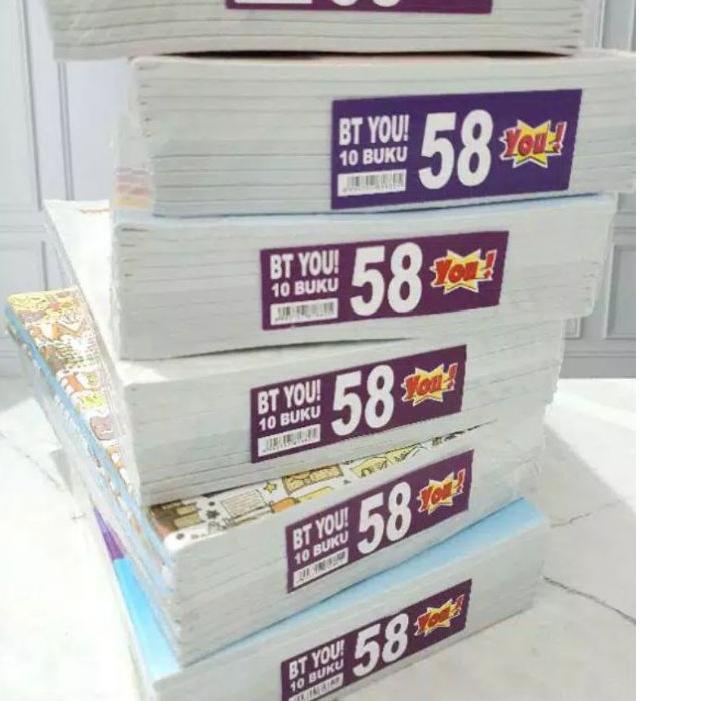 

Terbaru! 10pcs Buku Tulis You Isi 50 Lembar Murah ,.